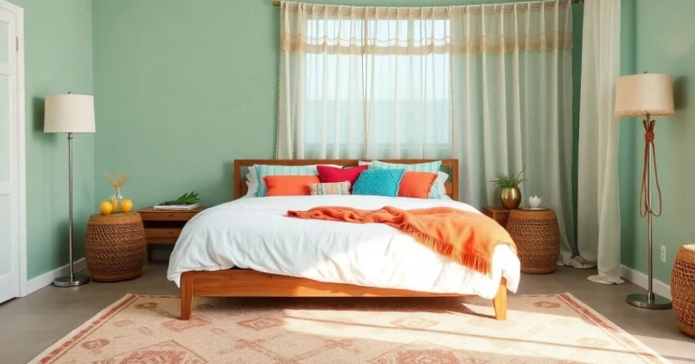 Beachy Boho Bedroom: Coastal Chic Design Idea