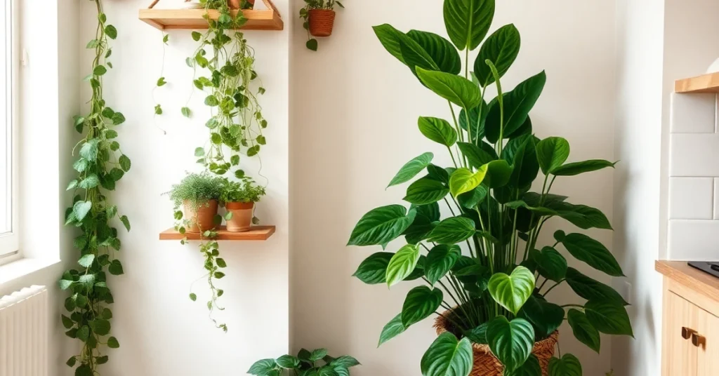 Incorporating Greenery for a Natural Touch
