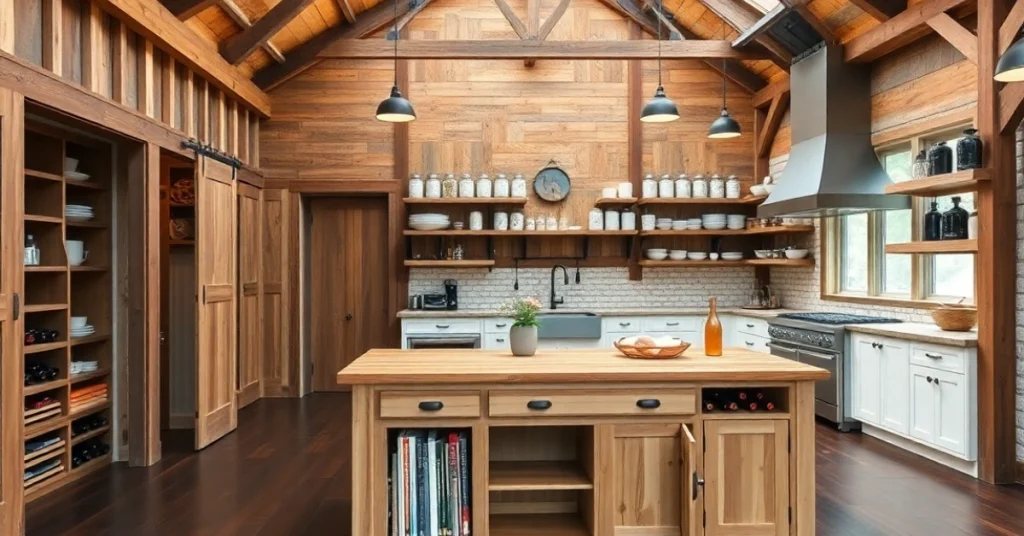 Storage Solutions for Barndominium Kitchens