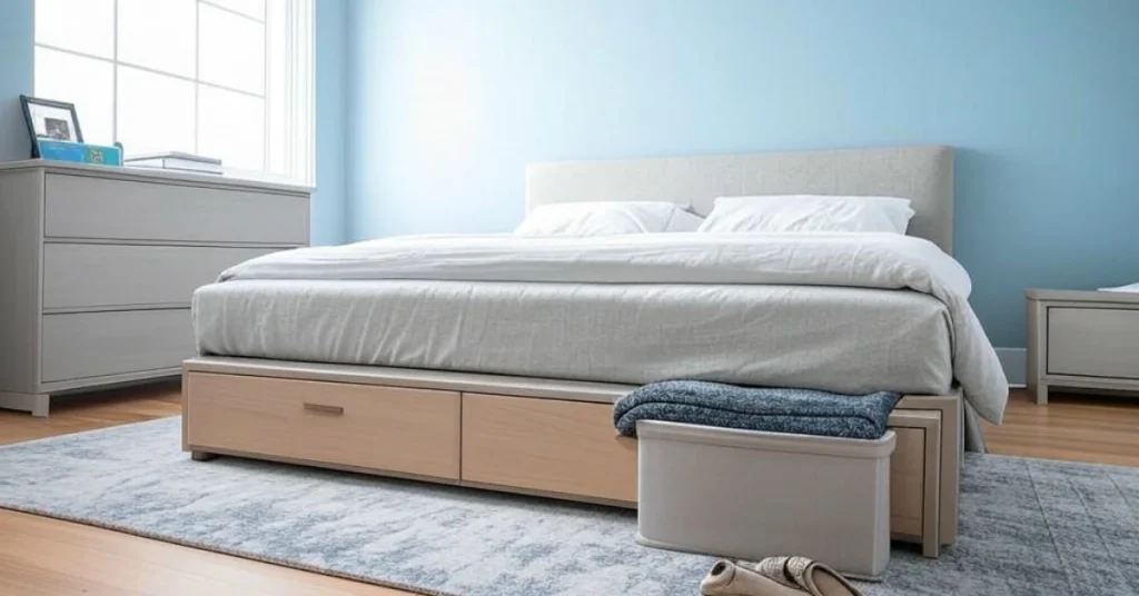 Use Under-Bed Storage