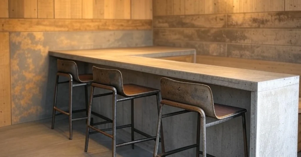 4. Industrial Rustic Blend