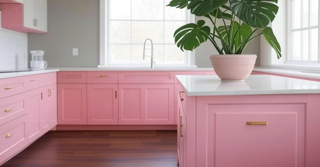 Practical Tips for Incorporating Pink Kitchen Cabinets