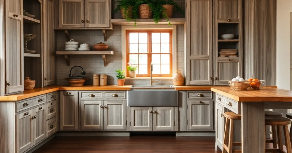 Maintaining the Evergreen Appeal of Rustic Kitchen Cabinets