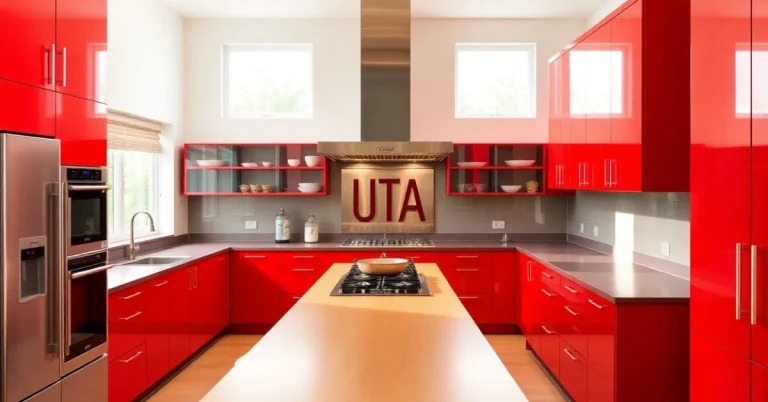 Red Kitchen Cabinets: Bold Design Ideas & Tips