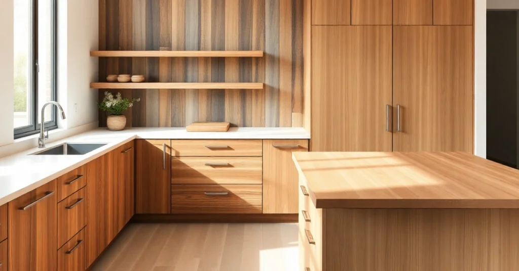 Eco-Friendly Options for Wooden Kitchen Cabinets