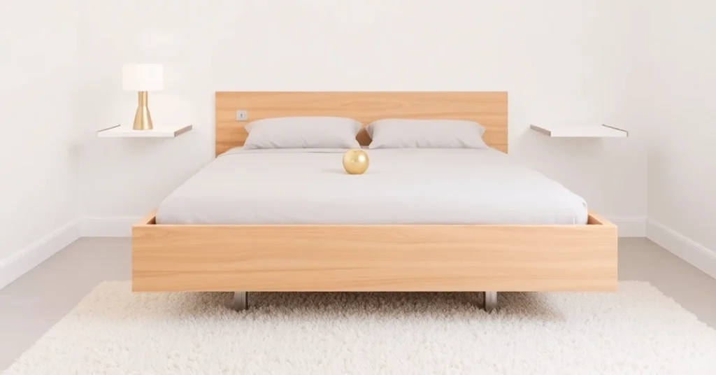 Use Wall-Mounted Nightstands