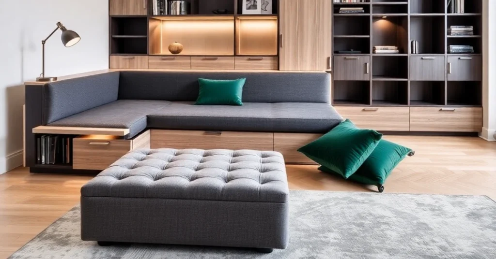 Incorporate Multifunctional Furniture