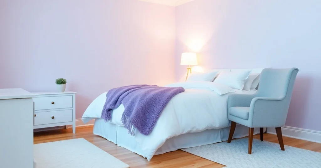  Lavender and Crisp White