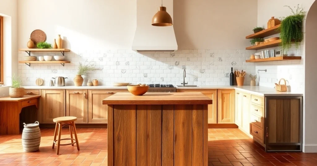Backsplashes and Flooring: Adding Boho Charm