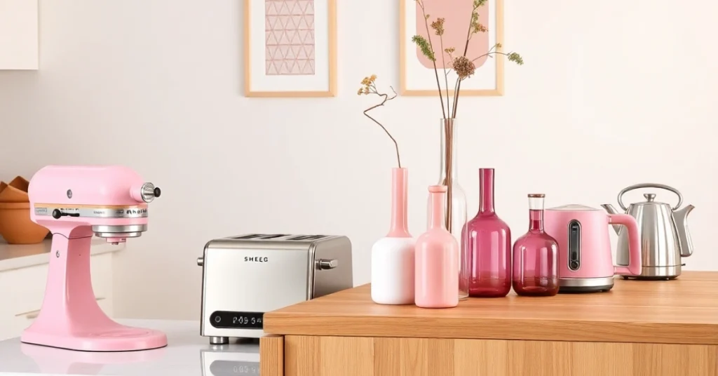 Pink Appliances and Accessories