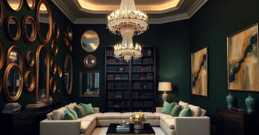 Full Green Walls for Drama