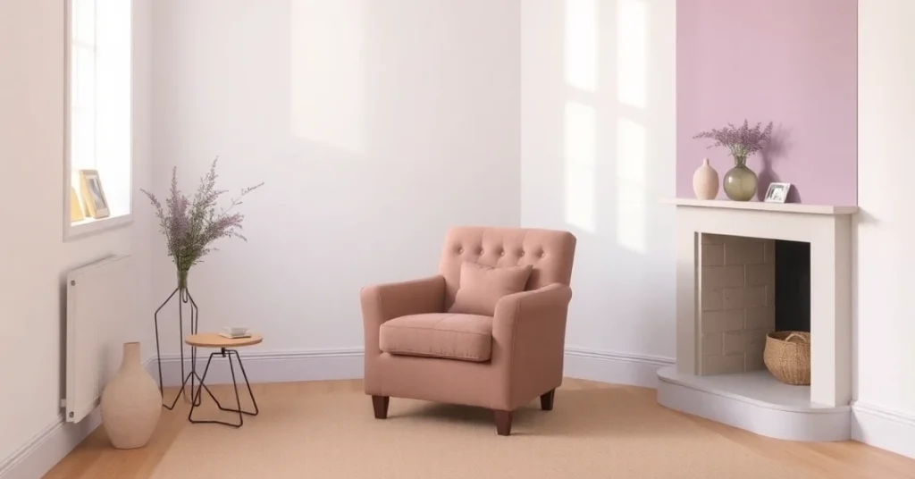 Lavender with Soft Gray