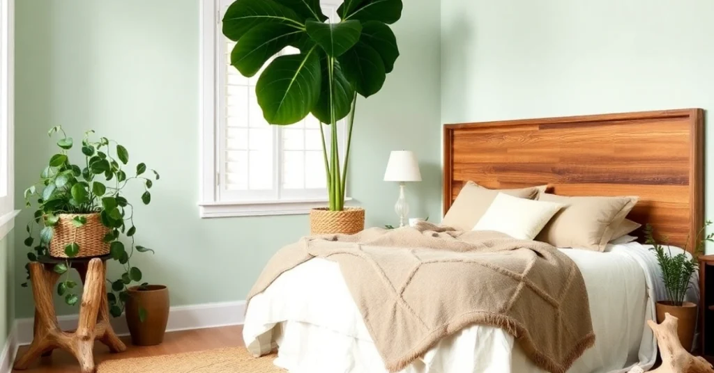 Incorporate Plants for a Fresh Vibe