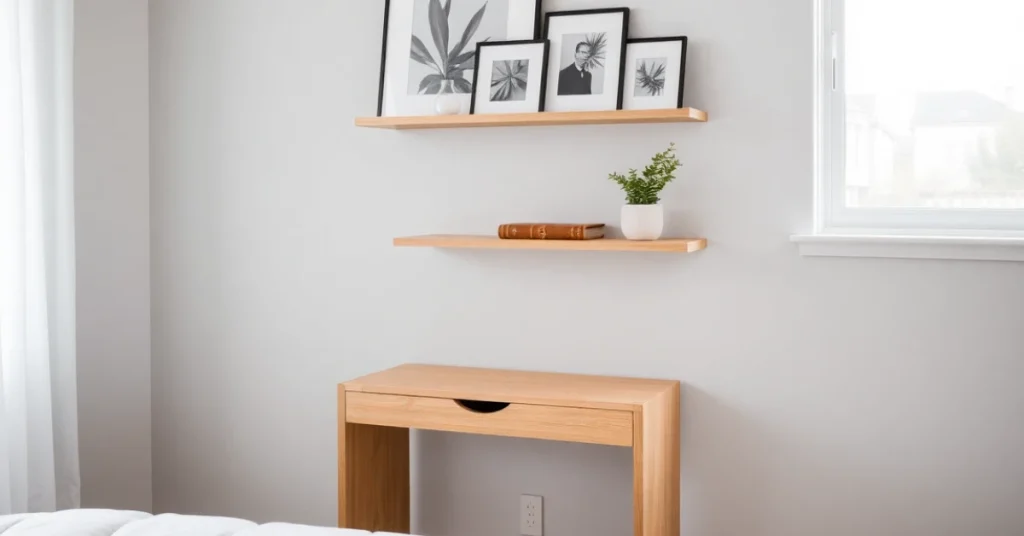 Install Floating Shelves