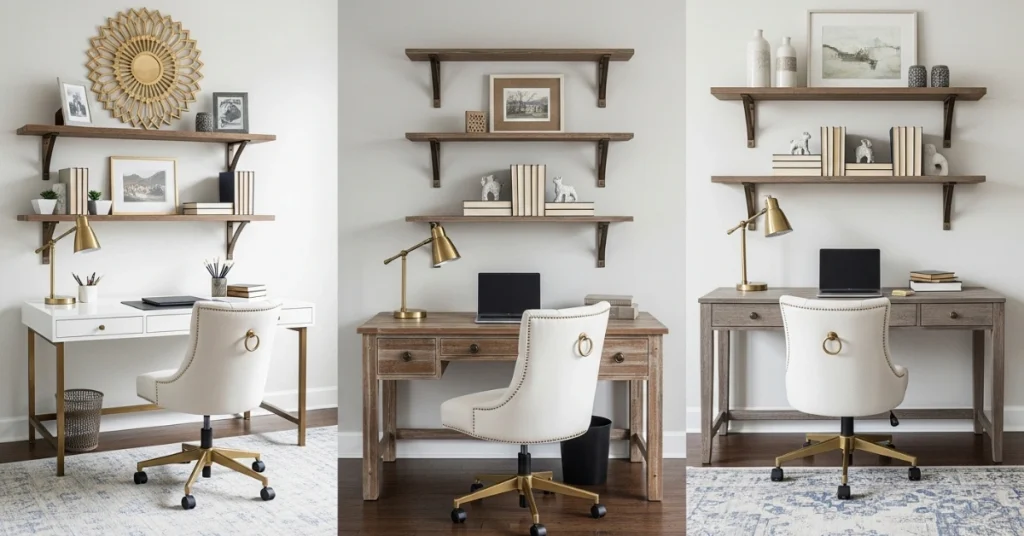 Home Office: Stylish Desks and Shelving