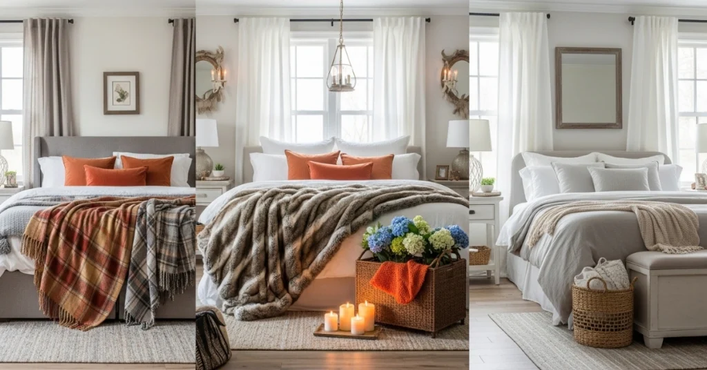 Seasonal Rustic Bedroom Updates