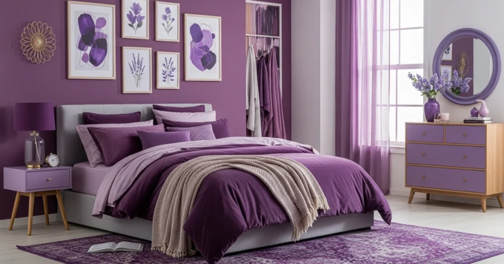 Purple Bedroom Decor Ideas