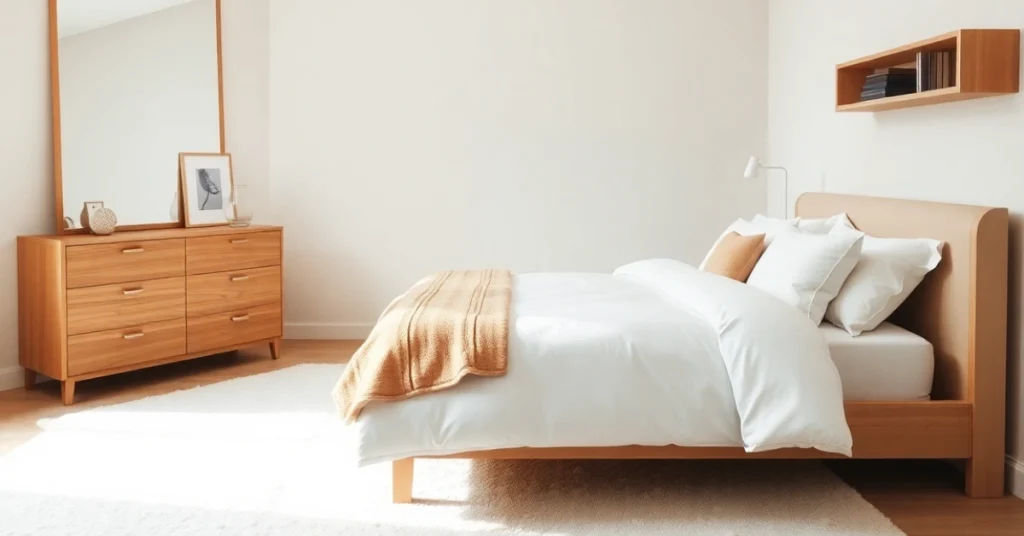 5. Luxe Neutral Bedroom