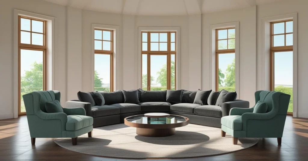 3. Large Living Rooms