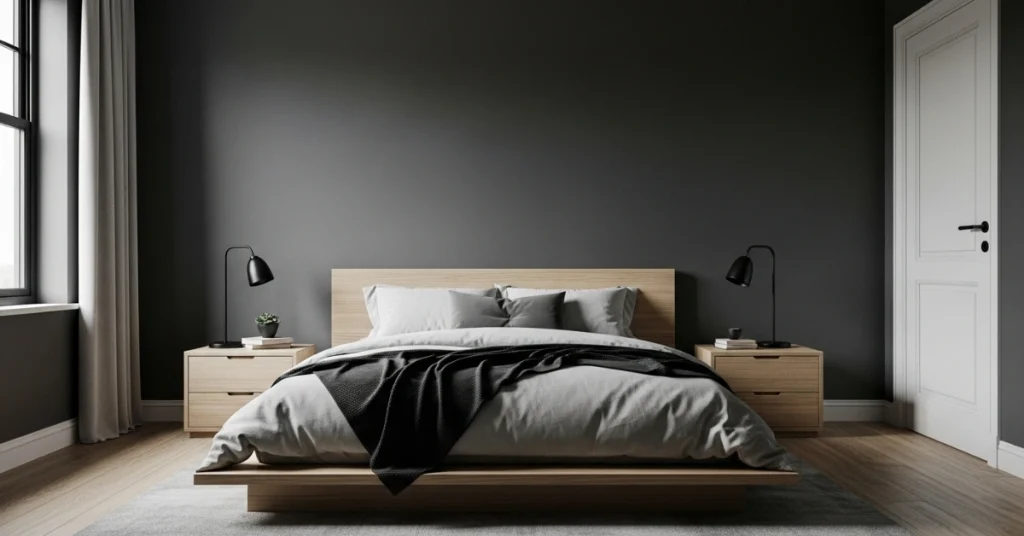 Budget-Friendly Tips for a Dark Minimalist Bedroom