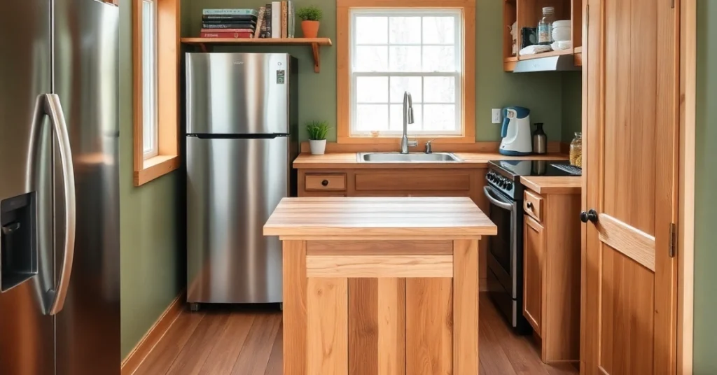 Sustainability in Small Cabin Kitchen Design