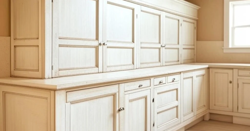 What Are Antique White Kitchen Cabinets?