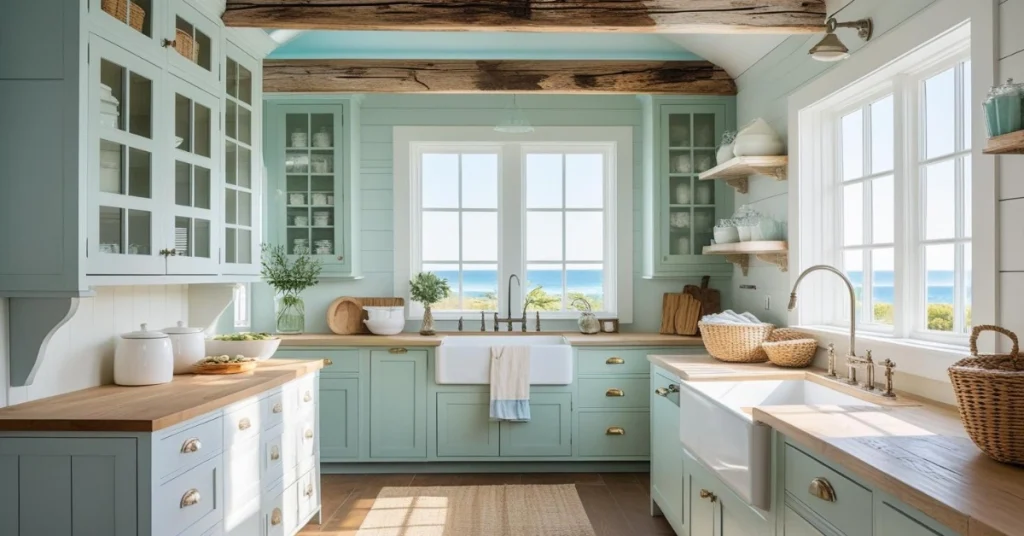 What Is a Coastal Farmhouse Kitchen?