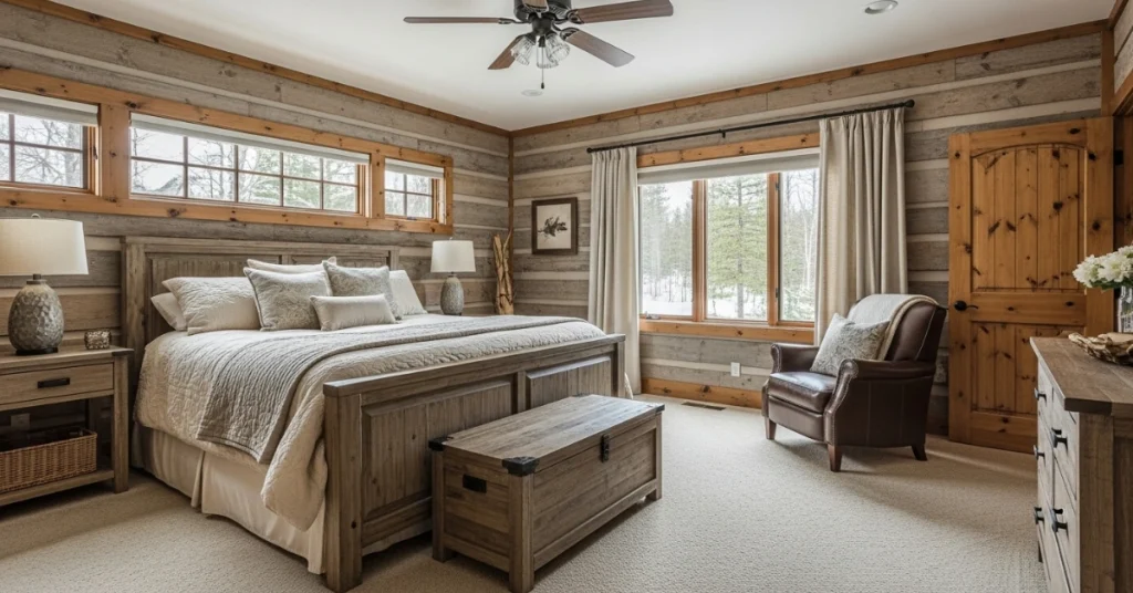 What Defines a Rustic Bedroom Aesthetic?
