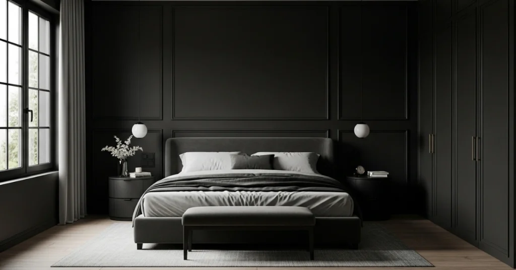Why Choose a Dark Minimalist Bedroom?