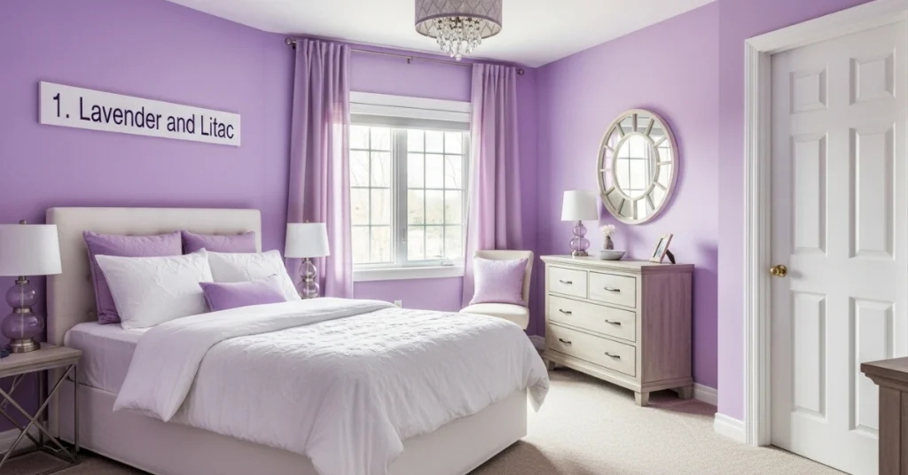 1. Lavender and Lilac