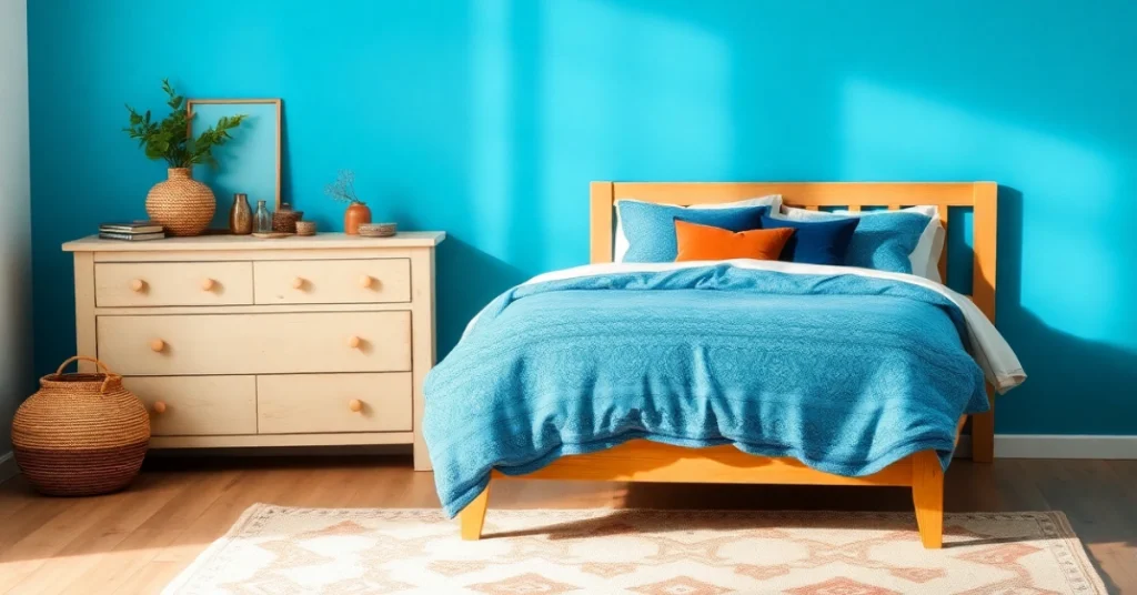How to Incorporate Bright Blue