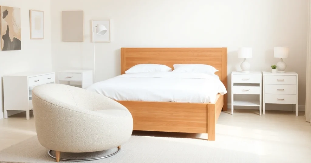 3. Furniture Choices for a Neutral Bedroom