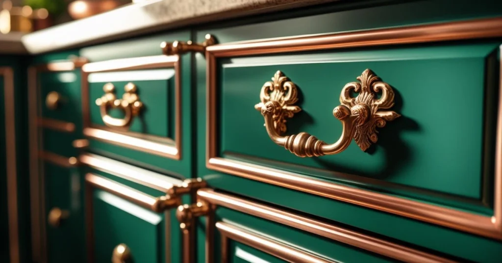 2. Metallic Accents: Gold, Brass, and Copper