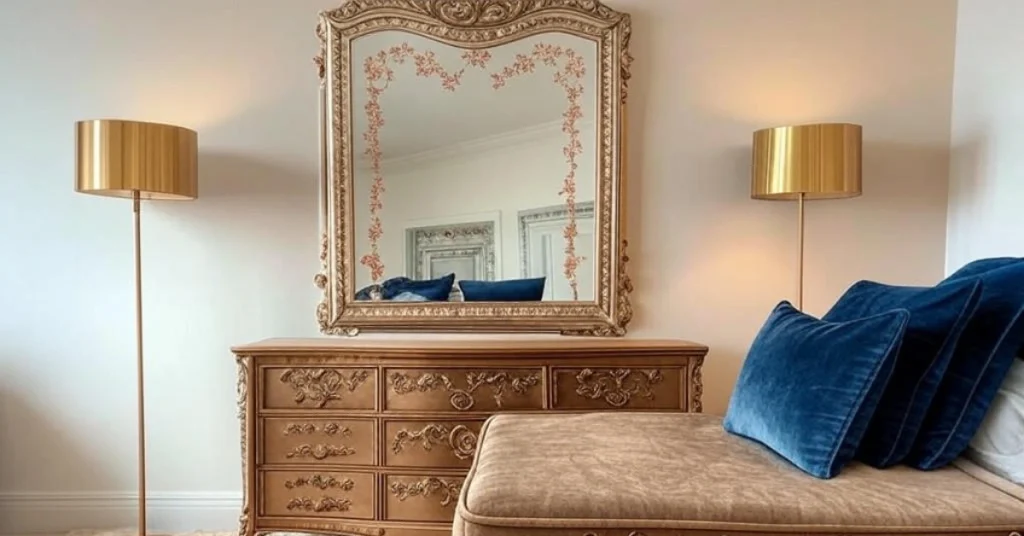 6. Incorporate Mirrors for Glamour