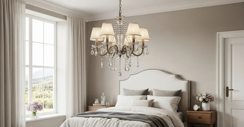 2. Statement Chandeliers for Elegance
