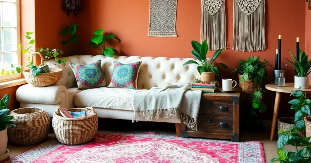 Bohemian Cozy Bedroom