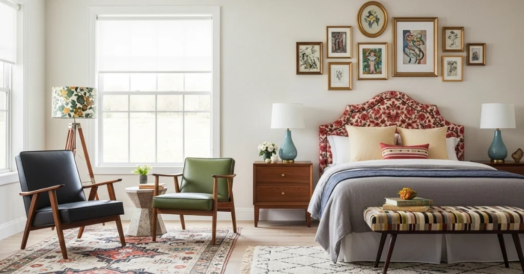 8. Eclectic Aesthetic Bedroom Ideas