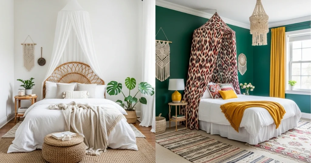 Inspiration from Real Boho Bedrooms