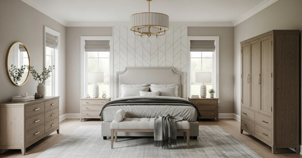 Medium Bedrooms (150–250 sq. ft.)