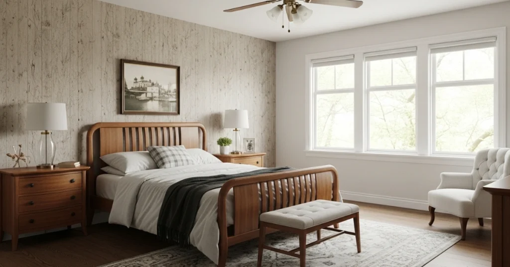 What Is a Vintage Modern Bedroom?