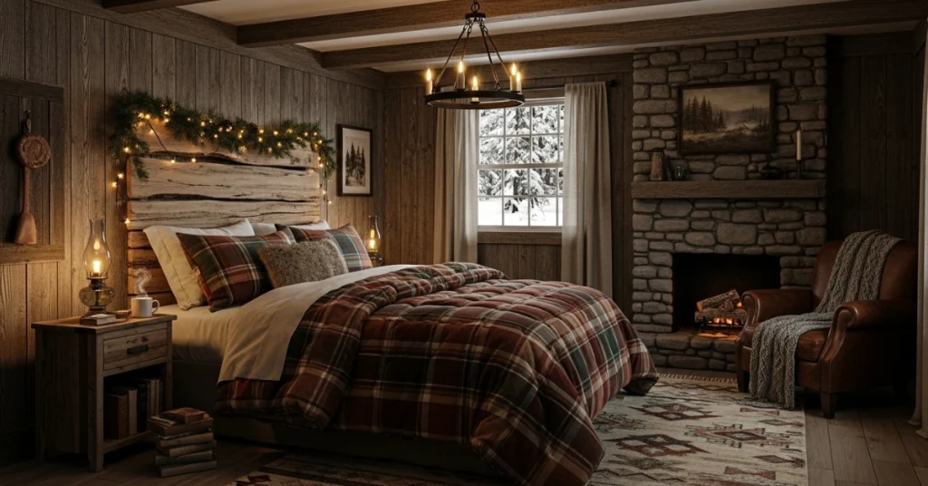 The Charm of a Little Cabin Bedroom