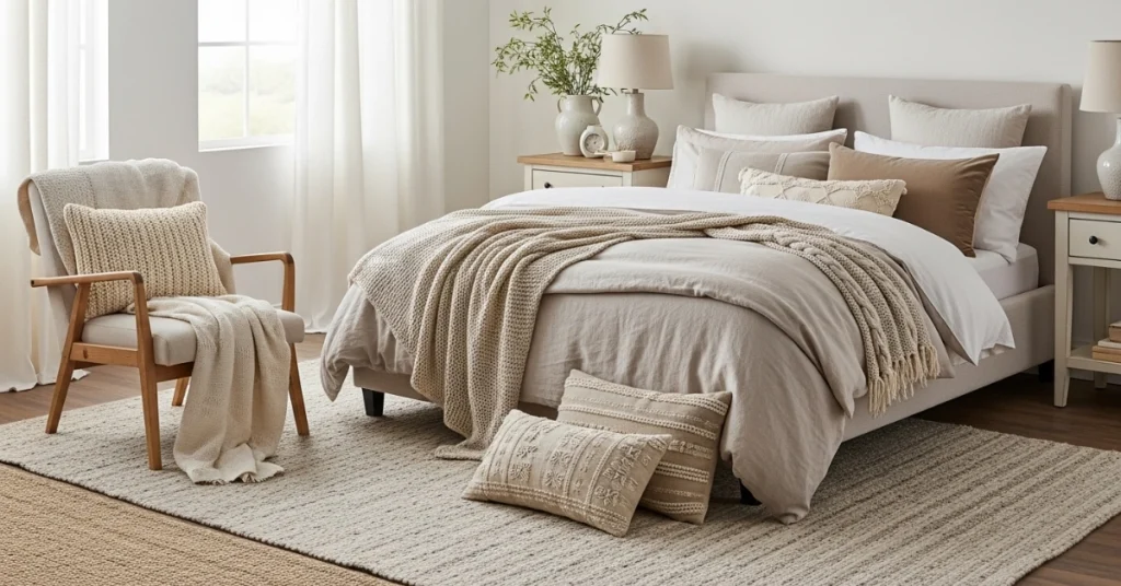 Layering Textures for Depth and Comfort