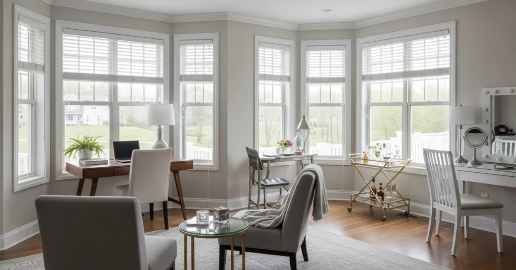 Functional Space Ideas for Bay Windows