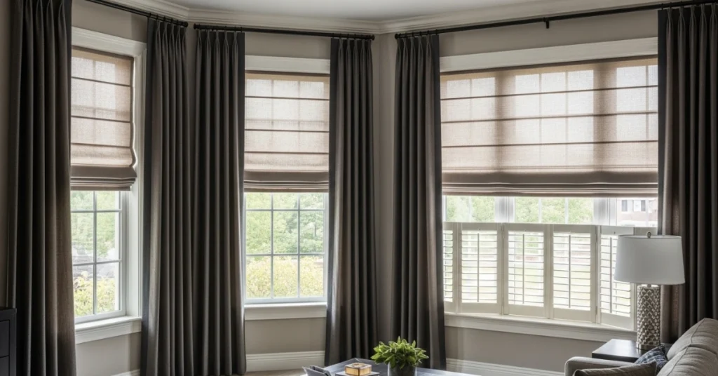 Window Treatment Ideas for Bay Windows