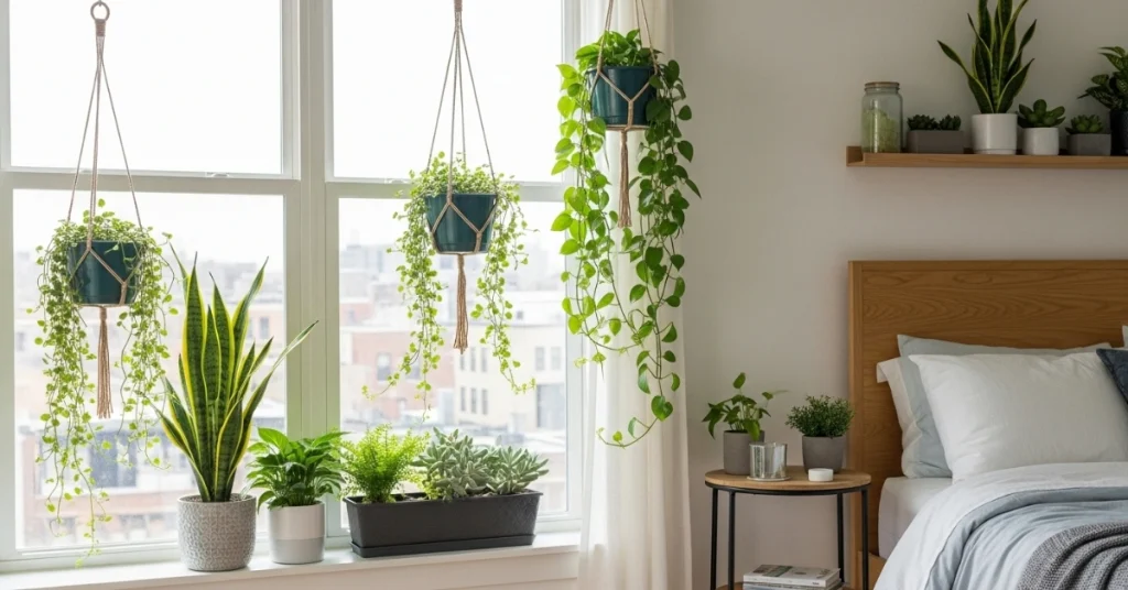 Incorporating Greenery into Urban Bedroomsb