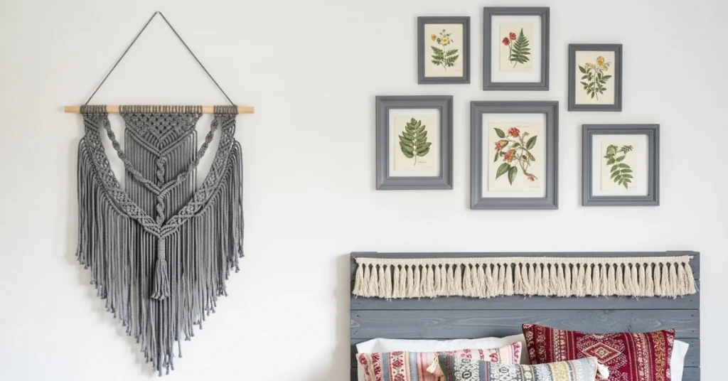 DIY Projects for Your Gray Boho Bedroom