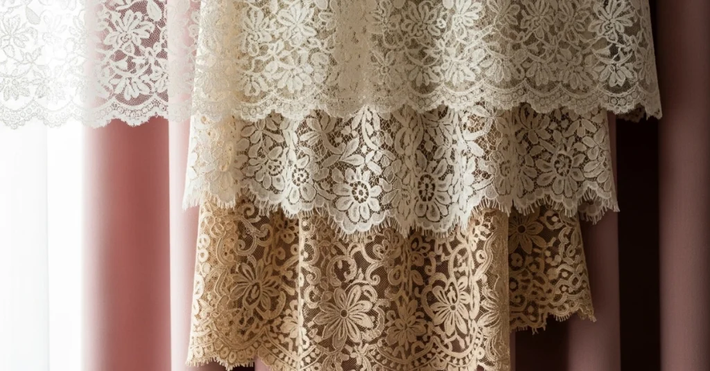 12. Vintage Lace Overlays