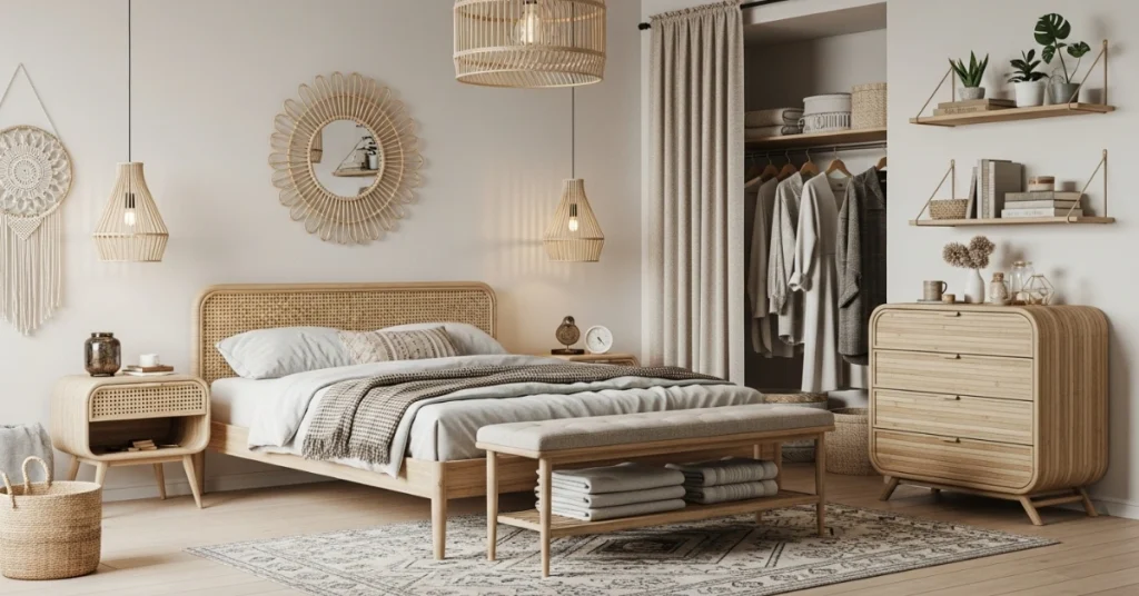 Furniture Selection for Small Boho Bedrooms