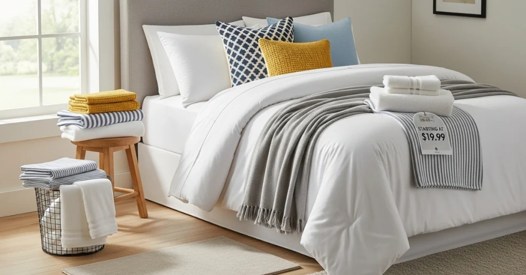 Budget-Friendly Bedding and Textiles